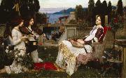 John William Waterhouse St Cecilia (m41) oil painting reproduction